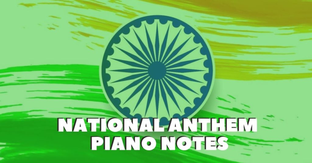 National Anthem Piano Notes