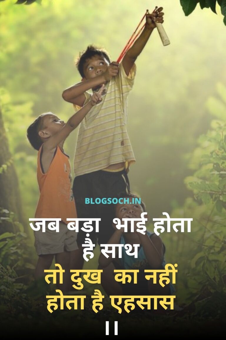 479+ Brother Shayari In Hindi 💝🤗 Shayari on Bhai भाई पर शायरी 🙏