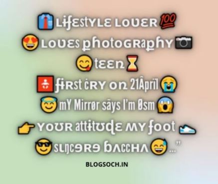 Instagram Bio For Boys